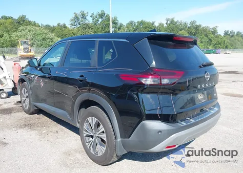 2022 Nissan Rogue Sv Fwd from USA, damaged, VIN 5N1BT3BA2NC706802